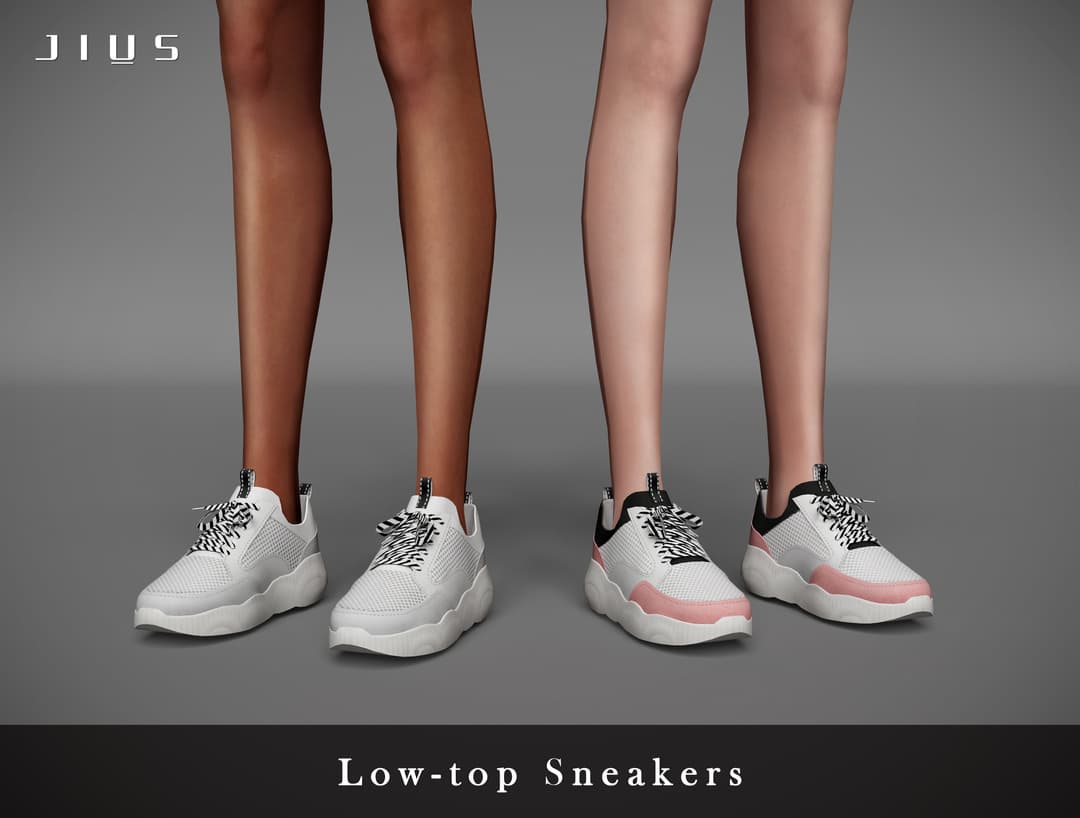 Скриншот мода Кроссовки Low-top Sneakers
